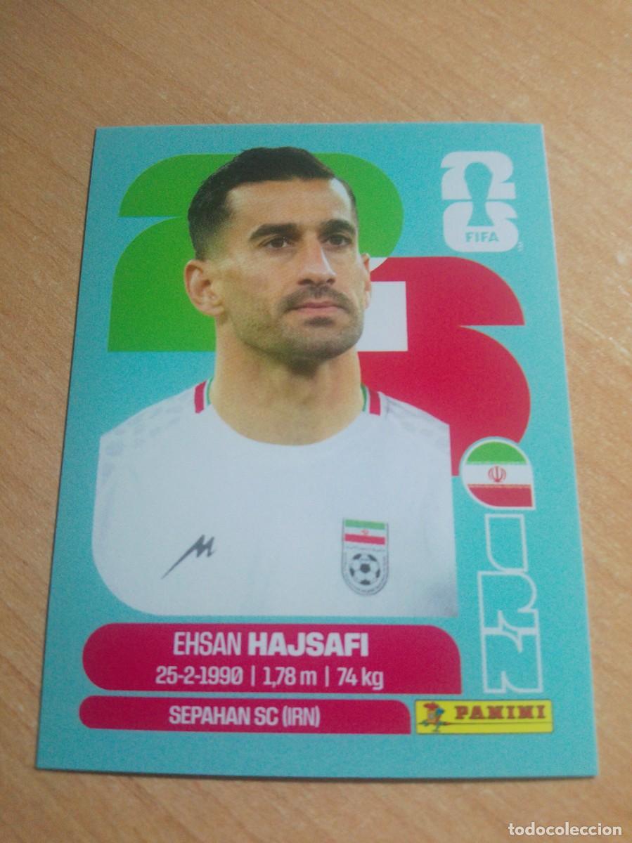 Cromos de f&uacute;tbol: HAJSAFI IR&Aacute;N IRN 4 MUNDIAL FIFA WORLD CUP 2026 26 PANINI STICKERS NUEVO