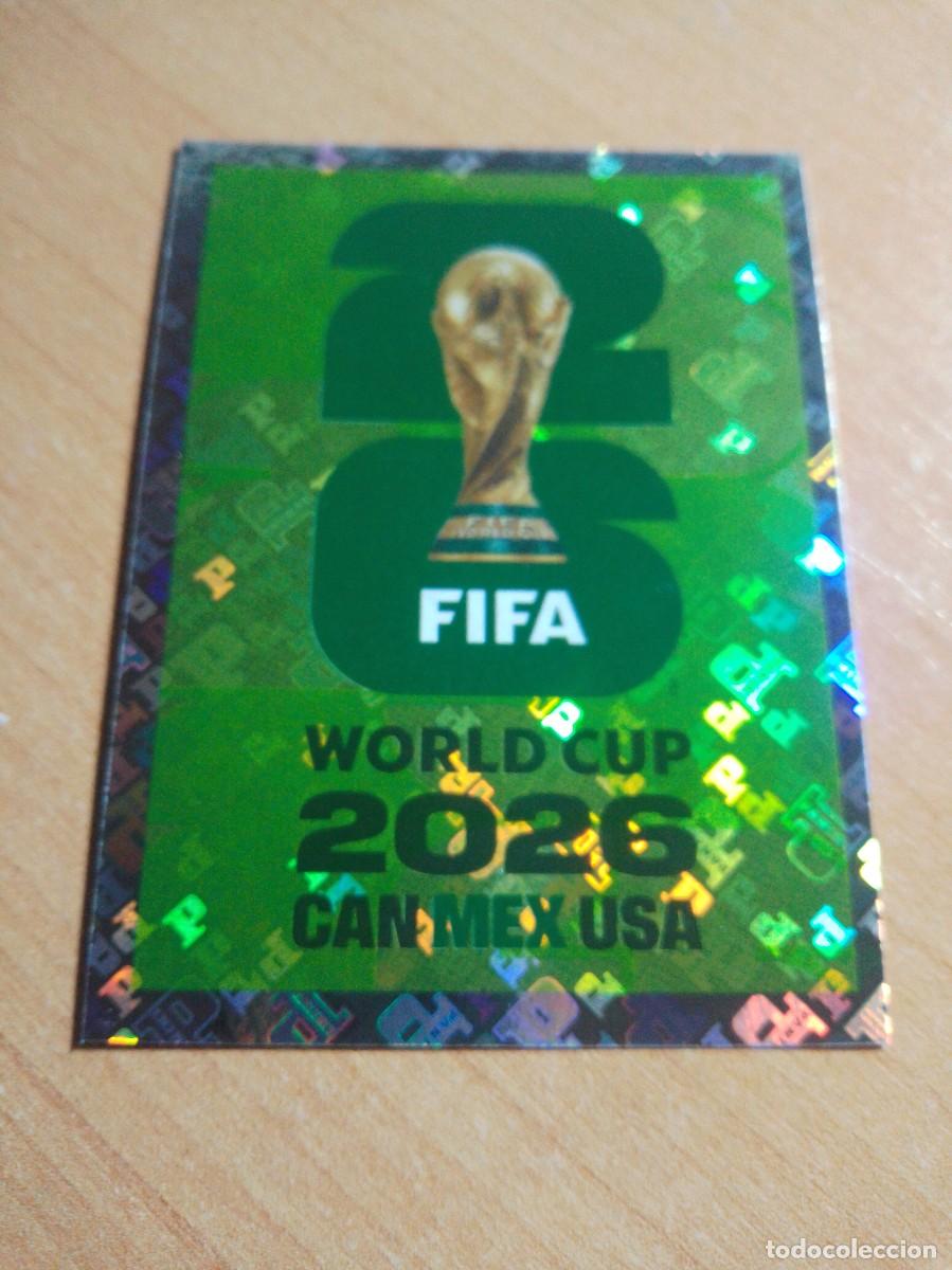 Cromos de f&uacute;tbol: LOGO COPA DEL MUNDO FWC 7 MUNDIAL FIFA WORLD CUP 2026 26 PANINI STICKERS NUEVO