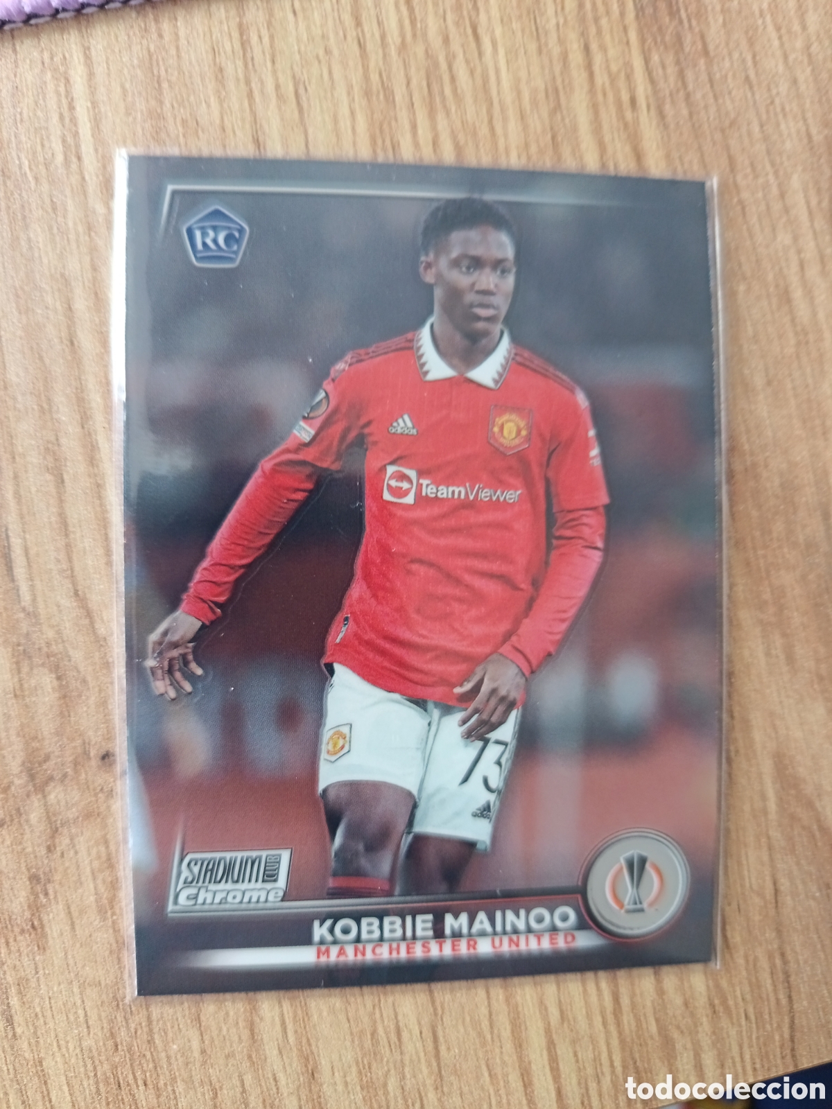 Cromos de f&uacute;tbol: KOBBIE MAINOO - MANCHESTER UNITED - ROOKIE CARD - TOPPS CHROME STADIUM 2022 2023 - 22 23