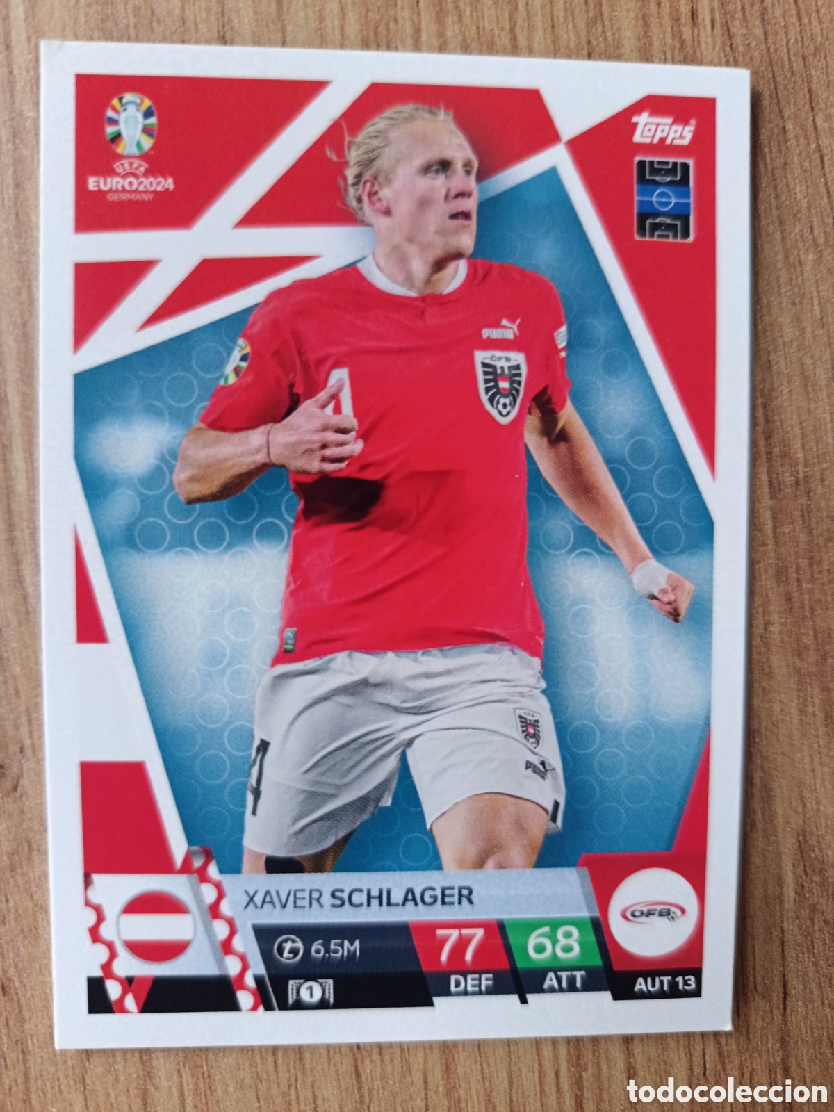 Cromos de f&uacute;tbol: 13 Schlager TOPPS MATCH ATTAX UEFA EURO 2024 24 GERMANY EUROCOPA ALEMANIA