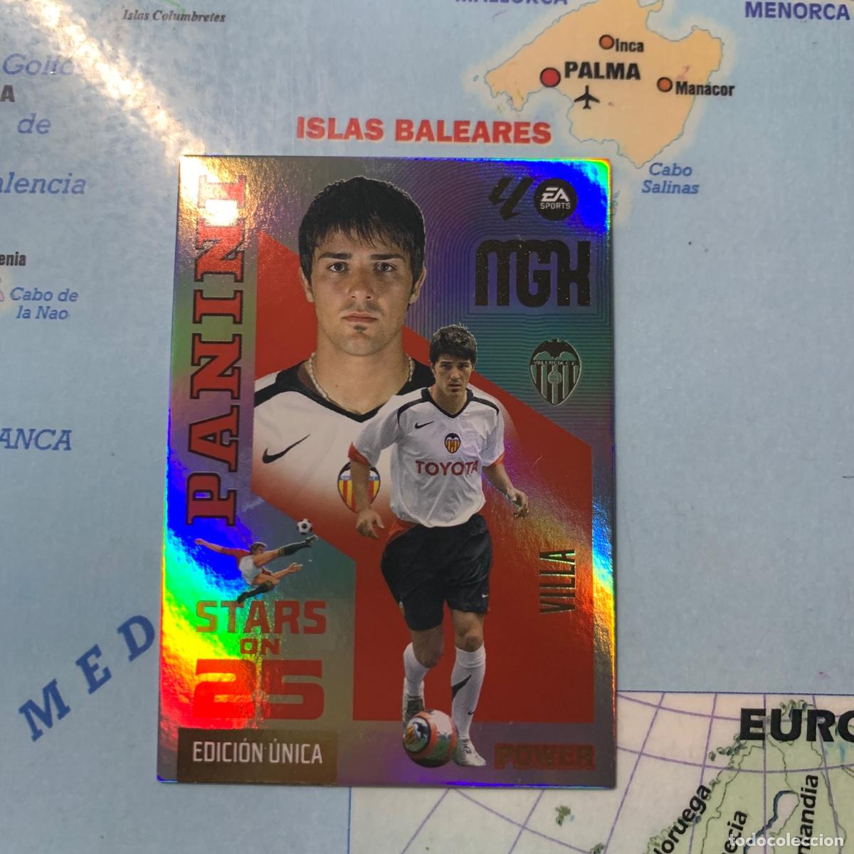 Cromos de f&uacute;tbol: Villa n&uacute;mero 435P serie on Stars On 25 power Del Valencia megacracks 26-27 2026-2027