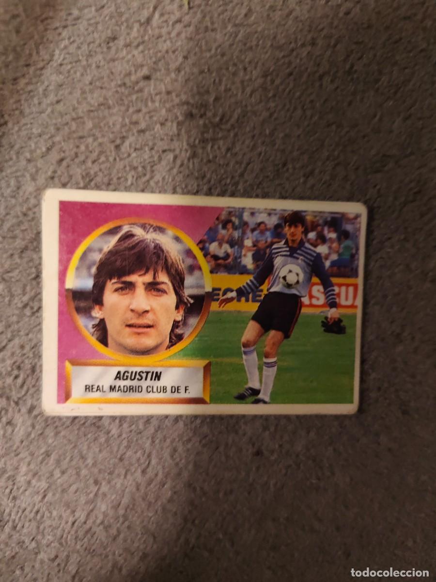 Cromos de Futebol: EDICIONES ESTE 88 89 2 AGUST&Iacute;N REAL MADRID 1988 1989 LIGA NUNCA PEGADO AAR