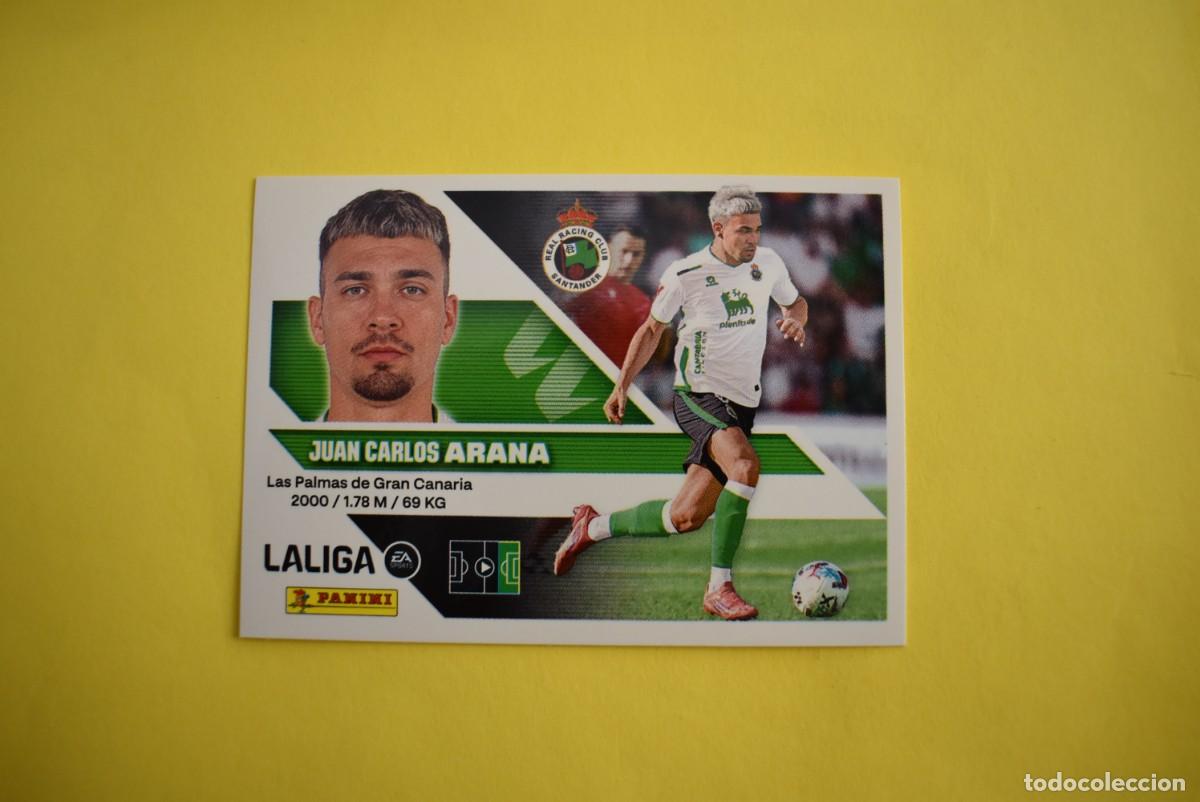 Cromos de f&uacute;tbol: Cromo Liga 2026 2027. 26 27. Arana. Racing de Santander. N. &ordm; 19. ESTE. Panini