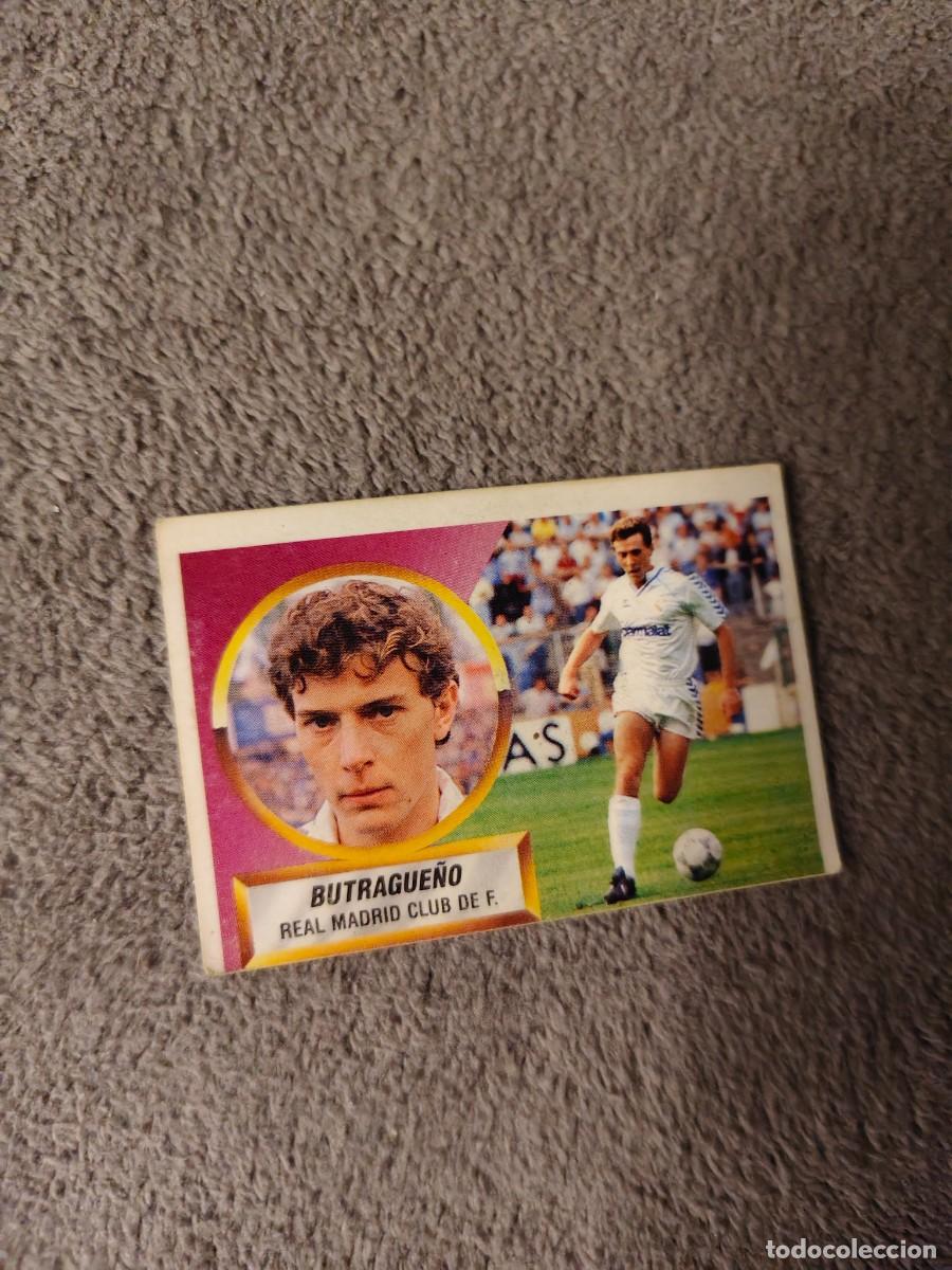 Cromos de f&uacute;tbol: EDICIONES ESTE 88 89 14 BUTRAGUE&Ntilde;O REAL MADRID 1988 1989 LIGA NUNCA PEGADO AAR