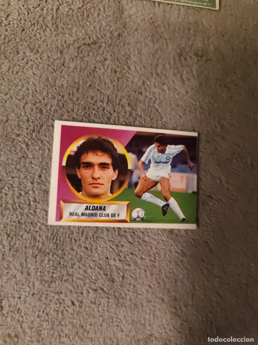 Cromos de f&uacute;tbol: EDICIONES ESTE 88 89 16 B ALDANA REAL MADRID 1988 1989 LIGA NUNCA PEGADO AAR
