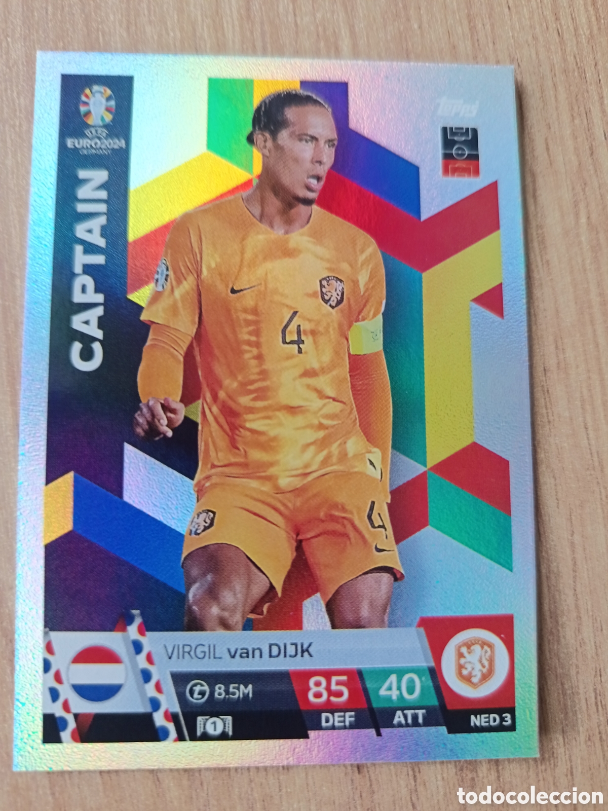 Cromos de f&uacute;tbol: 3 Dijk TOPPS MATCH ATTAX UEFA EURO 2024 24 GERMANY EUROCOPA ALEMANIA