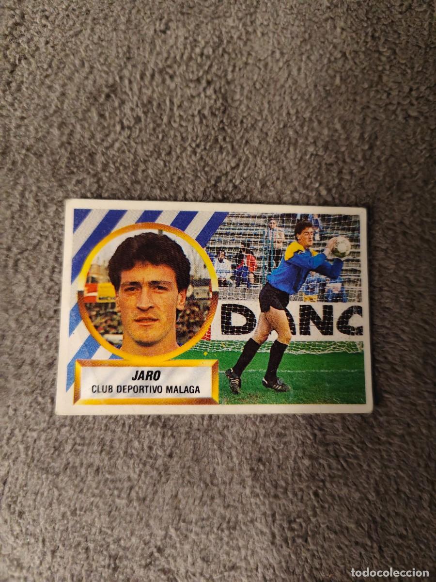 Cromos de f&uacute;tbol: EDICIONES ESTE 88 89 JARO C.D. M&Aacute;LAGA 1988 1989 LIGA NUNCA PEGADO AAR