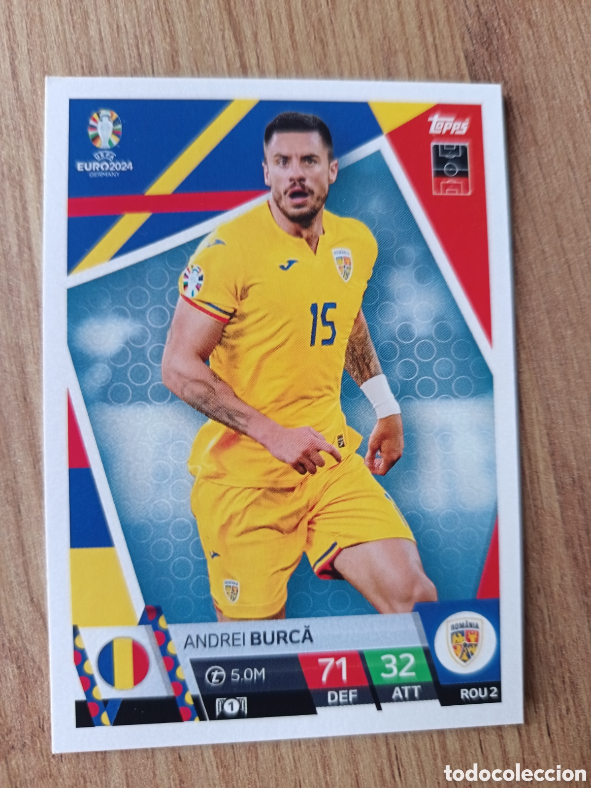 Fu&szlig;ball-Sticker: 2 Burca TOPPS MATCH ATTAX UEFA EURO 2024 24 GERMANY EUROCOPA ALEMANIA