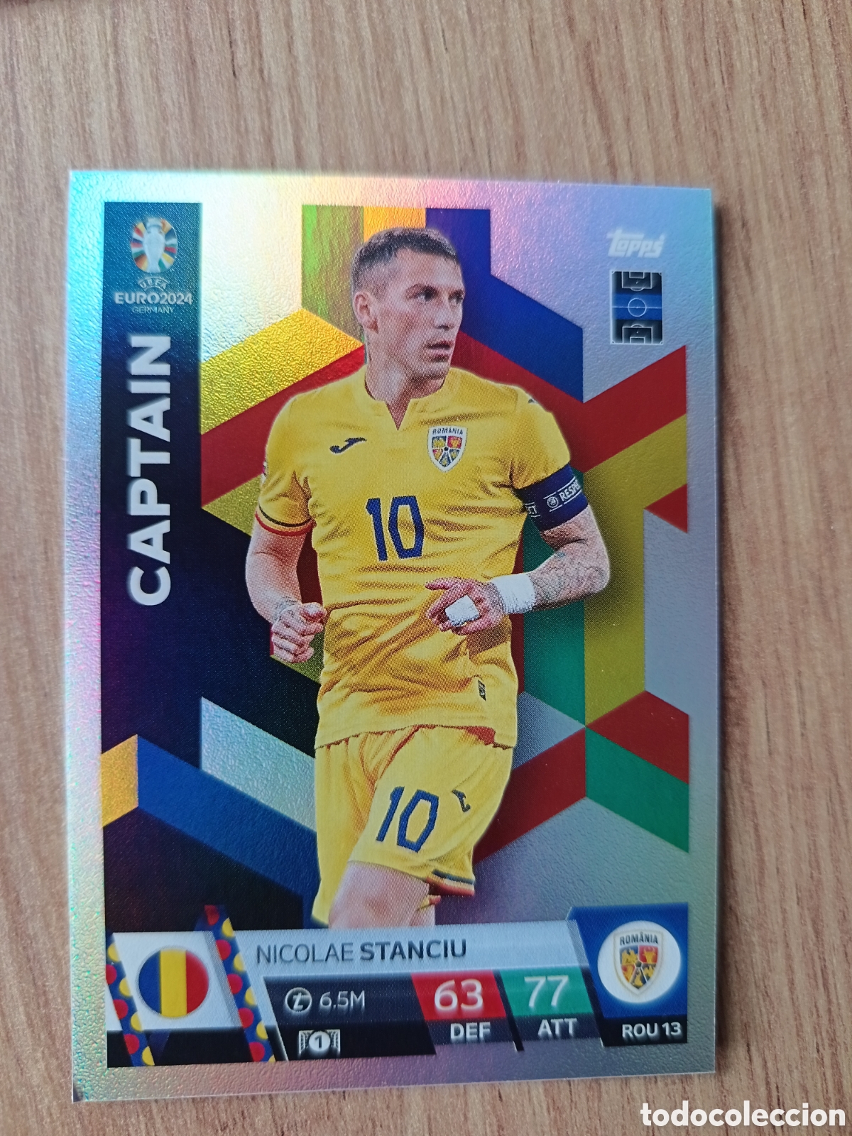 Fu&szlig;ball-Sticker: 13 Stanciu TOPPS MATCH ATTAX UEFA EURO 2024 24 GERMANY EUROCOPA ALEMANIA