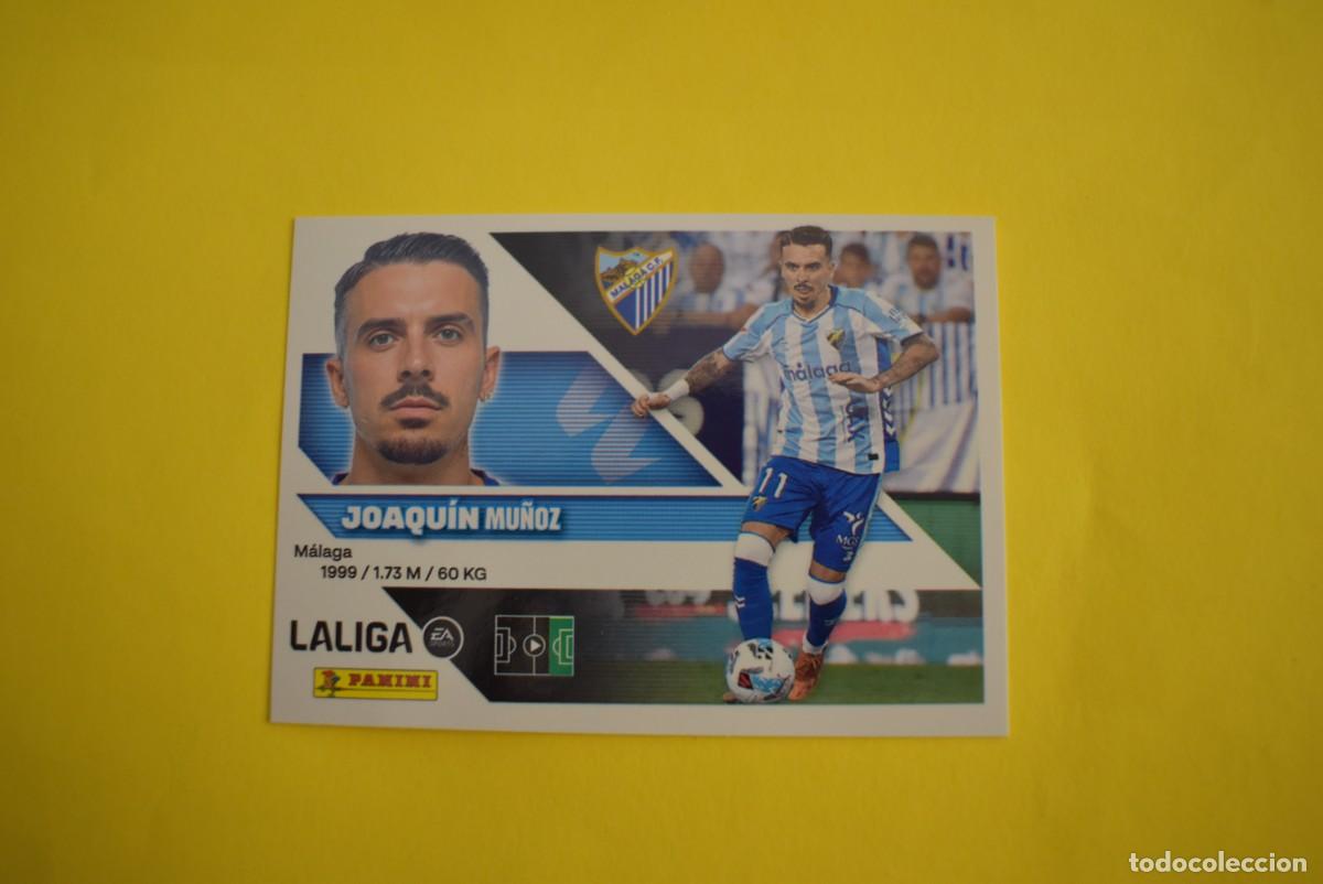Figurine di Calcio: Cromo Liga 2026 2027. 26 27. Joaqu&iacute;n. M&aacute;laga. N. &ordm; 19. ESTE. Panini