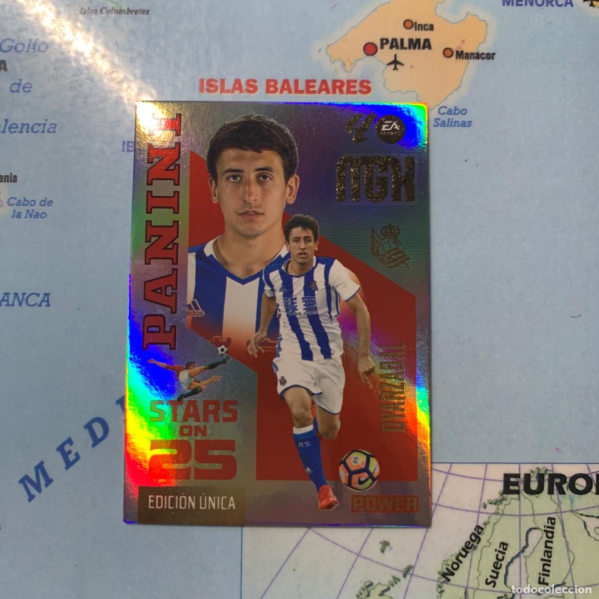 Fu&szlig;ball-Sticker: Oyarzabal n&uacute;mero 448P serie on Stars On 25 power De la Real Sociedad megacracks 26-27 2026-2027