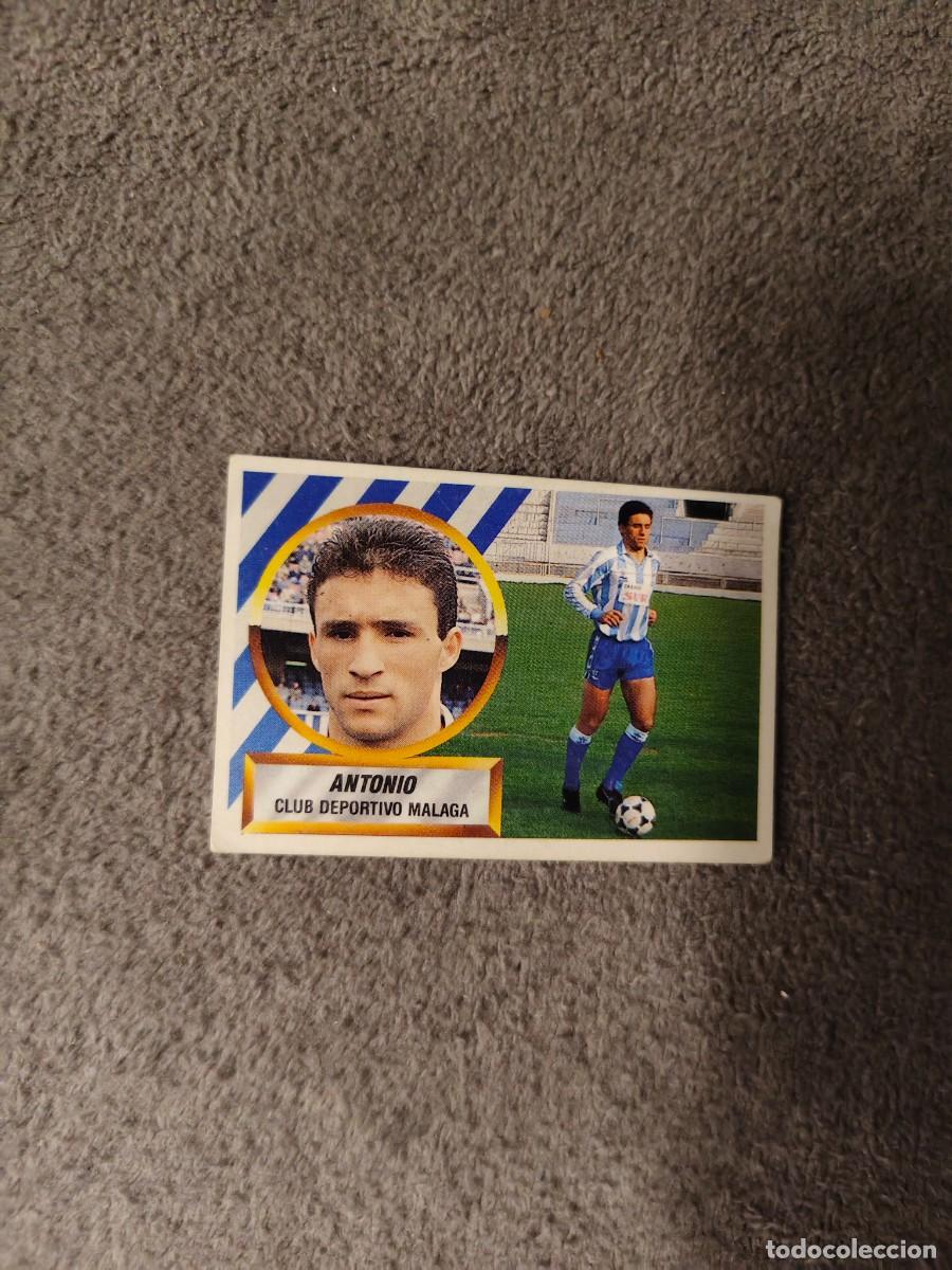 Cromos de f&uacute;tbol: EDICIONES ESTE 88 89 7 ANTONIO C.D. M&Aacute;LAGA 1988 1989 LIGA NUNCA PEGADO AAR