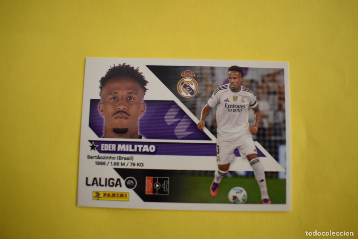 Cromos de f&uacute;tbol: Cromo Liga 2026 2027. 26 27. Militao. Real Madrid. N. &ordm; 6. ESTE. Panini