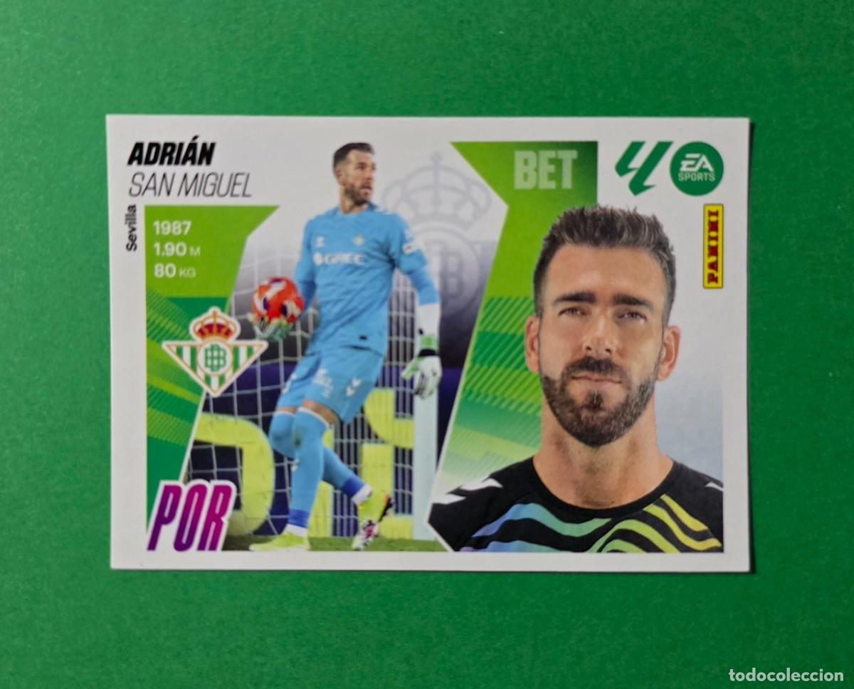 Cromos de f&uacute;tbol: 4 ADRI&Aacute;N - BETIS - EDICIONES ESTE 2025-26 - 25/26 (NUEVO)