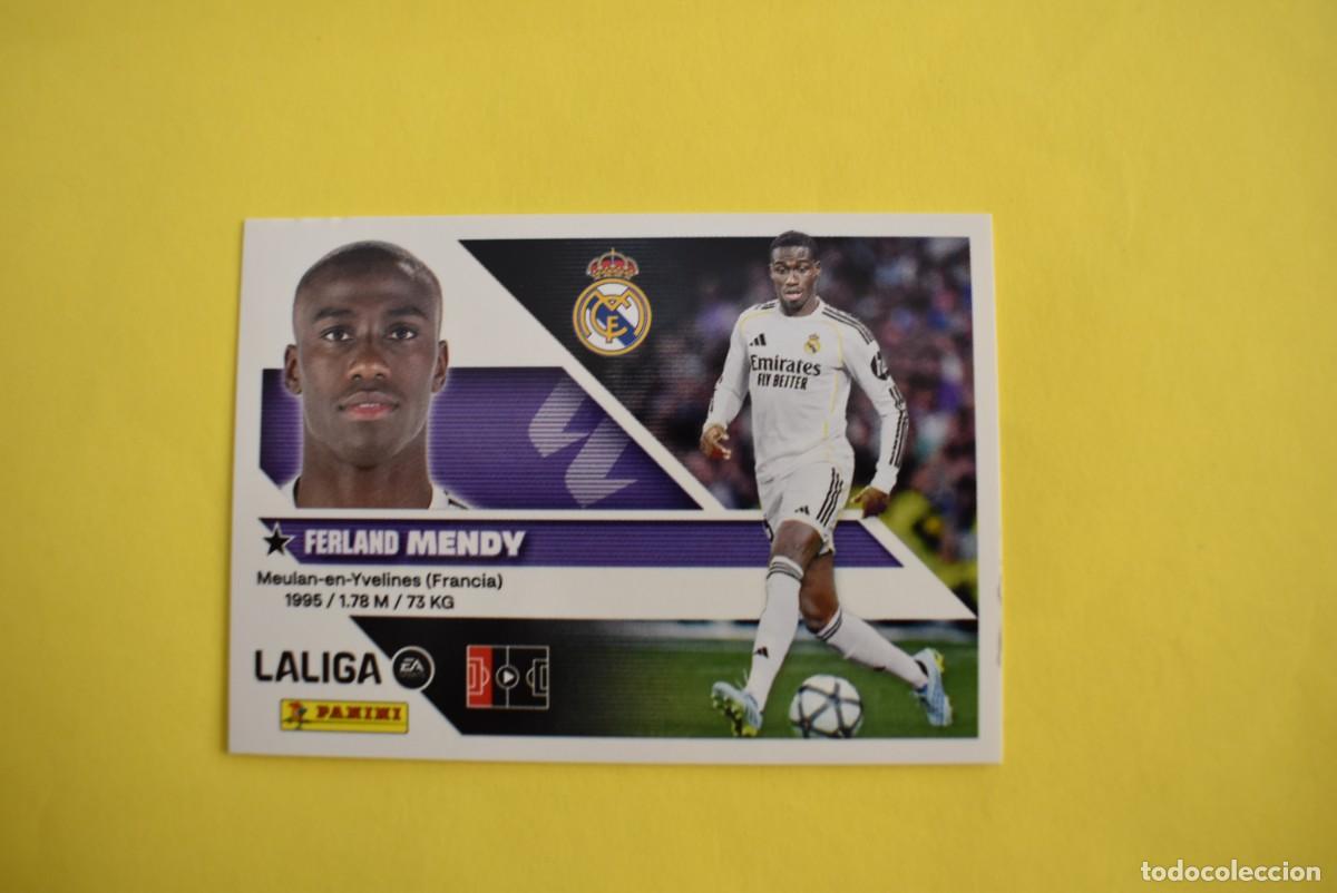 Cromos de f&uacute;tbol: Cromo Liga 2026 2027. 26 27. Mendy. Real Madrid. N. &ordm; 10 B. ESTE. Panini