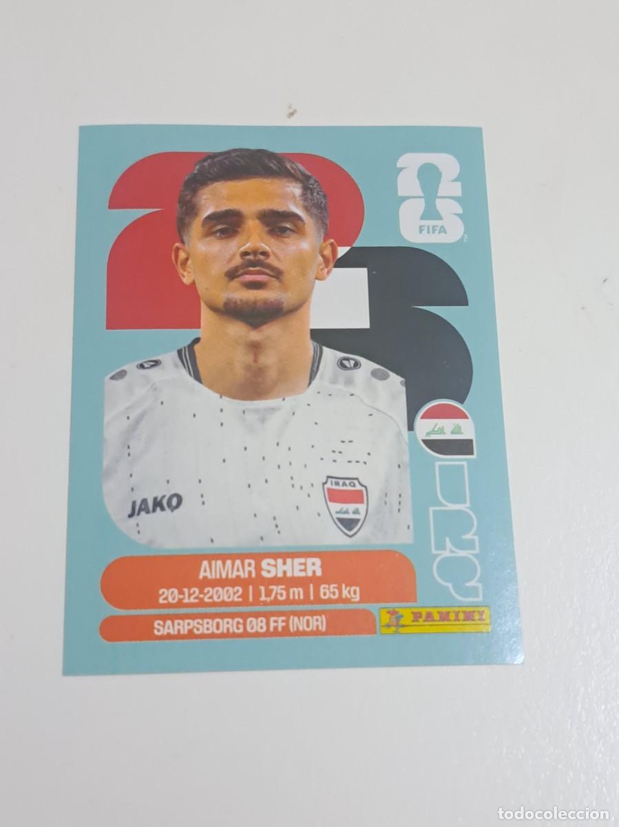 Cromos de f&uacute;tbol: CROMO MUNDIAL 2026 IRQ 15 SHER IRAQ WORLD CUP 2026 PANINI