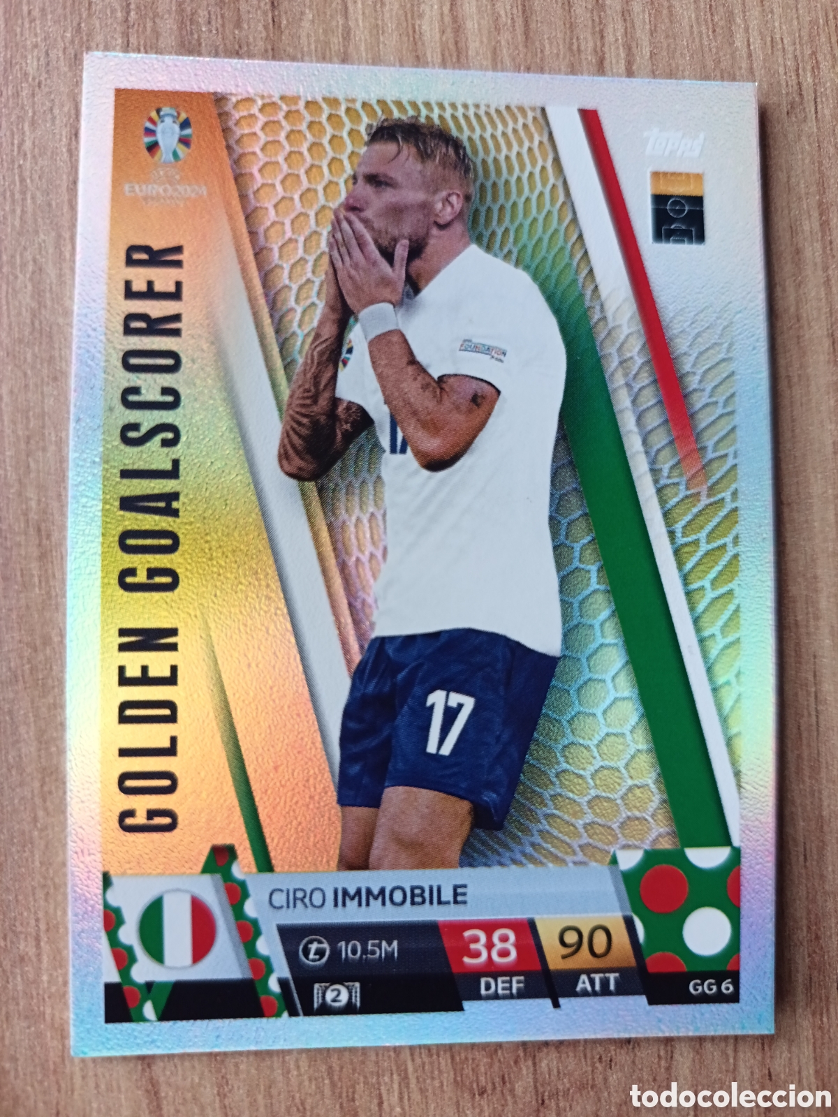Cromos de f&uacute;tbol: GG 6 immobile TOPPS MATCH ATTAX UEFA EURO 2024 24 GERMANY EUROCOPA ALEMANIA