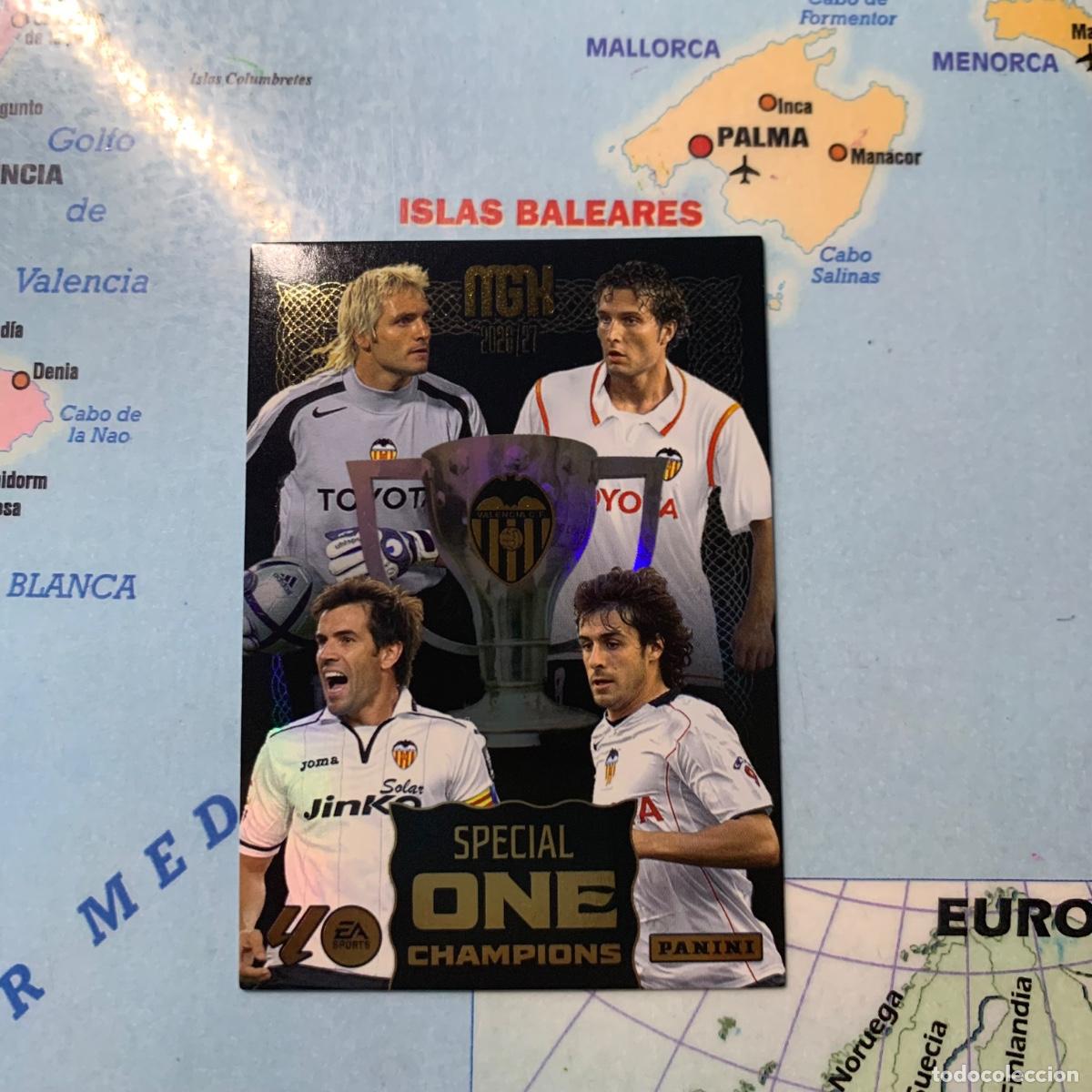 Cromos de f&uacute;tbol: Special One Champions Del Valencia serie on Stars On 25 megacracks 26-27 2026-2027