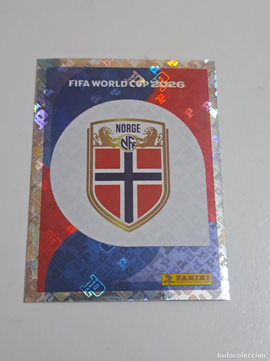 Cromos de f&uacute;tbol: CROMO MUNDIAL 2026 NOR 1 ESCUDO NORUEGA WORLD CUP 2026 PANINI