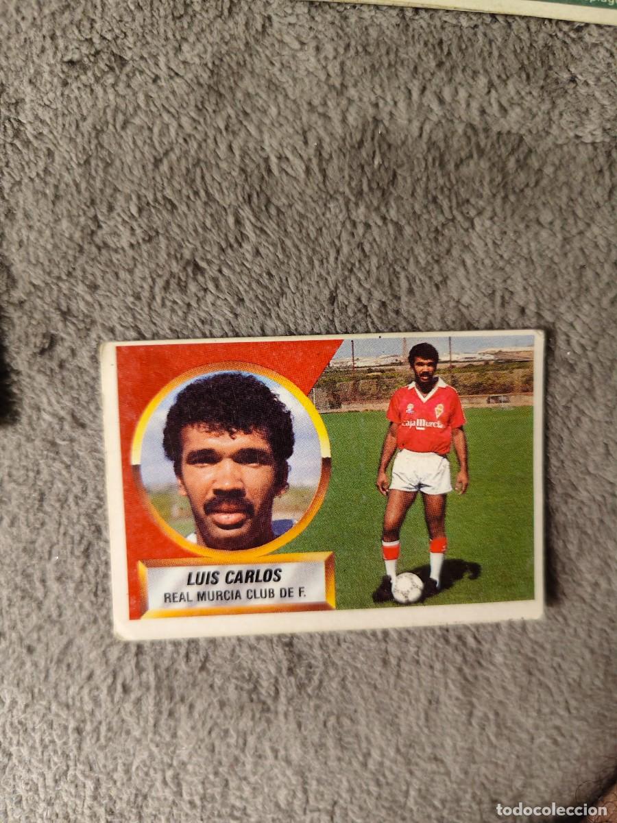 Cromos de f&uacute;tbol: EDICIONES ESTE 88 89 16 A LUIS CARLOS REAL MURCIA 1988 1989 LIGA NUNCA PEGADO AAR