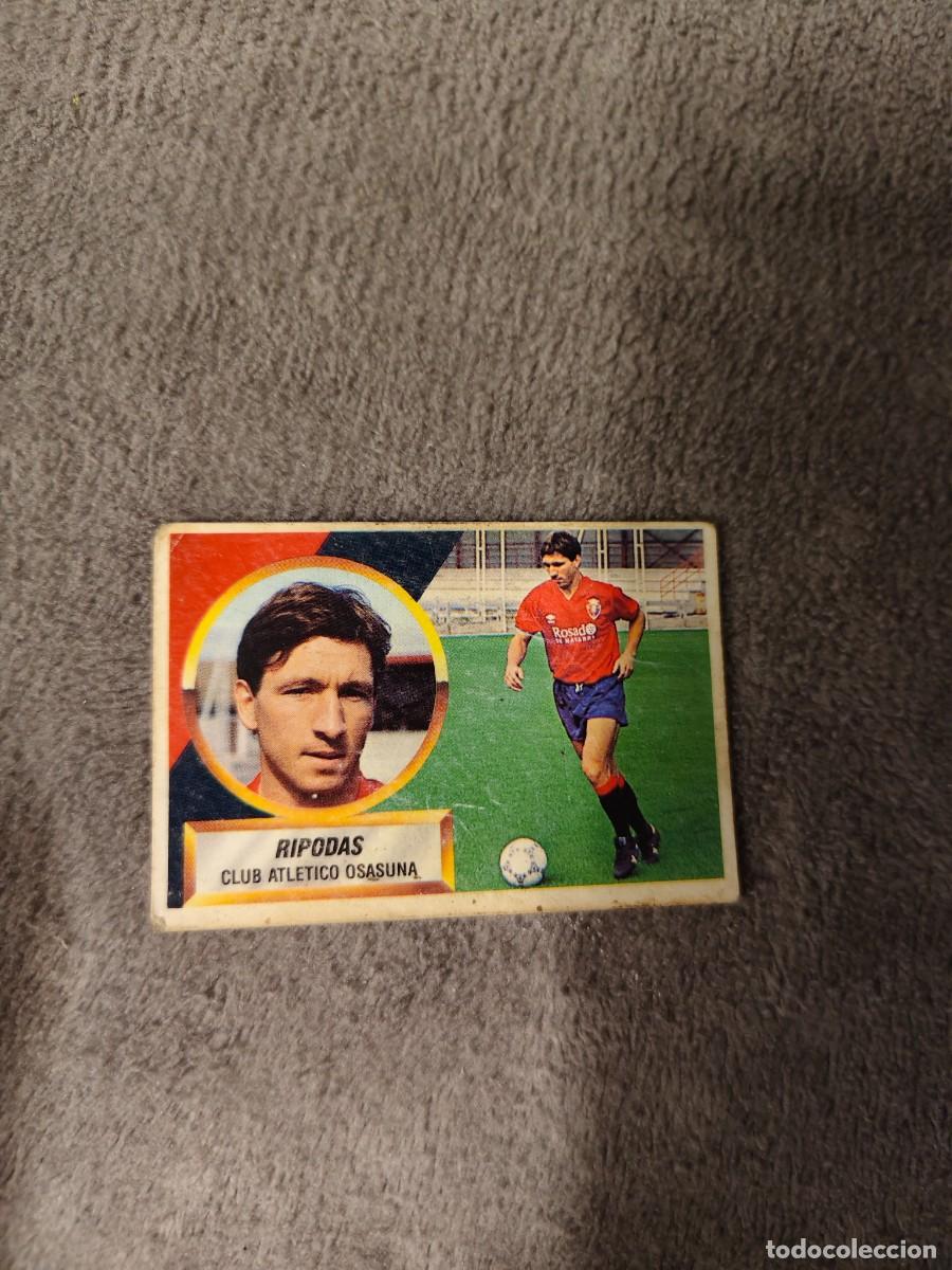Cromos de f&uacute;tbol: EDICIONES ESTE 88 89 8 R&Iacute;PODAS C.A. OSASUNA 1988 1989 LIGA NUNCA PEGADO AAR