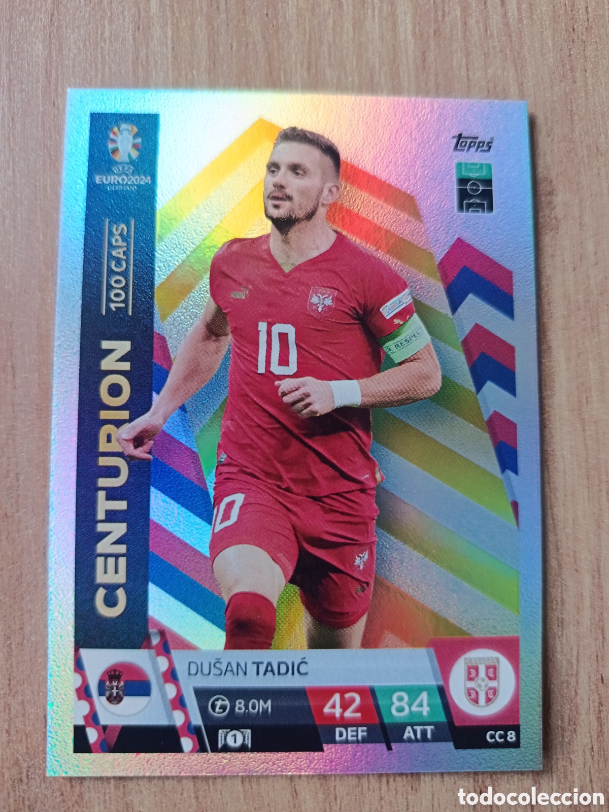 Cromos de f&uacute;tbol: CC 8 Tadic TOPPS MATCH ATTAX UEFA EURO 2024 24 GERMANY EUROCOPA ALEMANIA