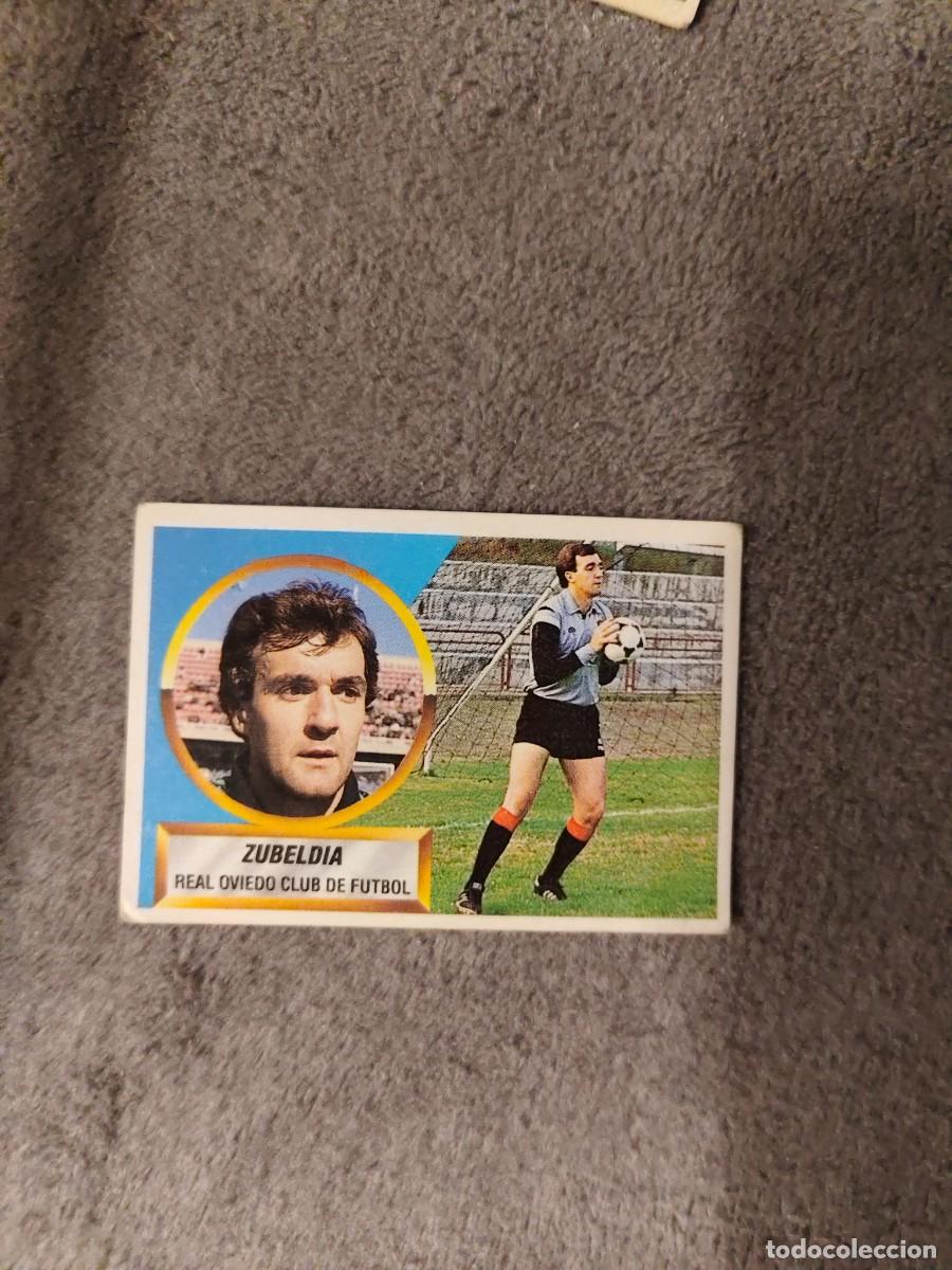 Cromos de f&uacute;tbol: EDICIONES ESTE 88 89 1 ZUBELDIA REAL OVIEDO 1988 1989 LIGA NUNCA PEGADO AAR