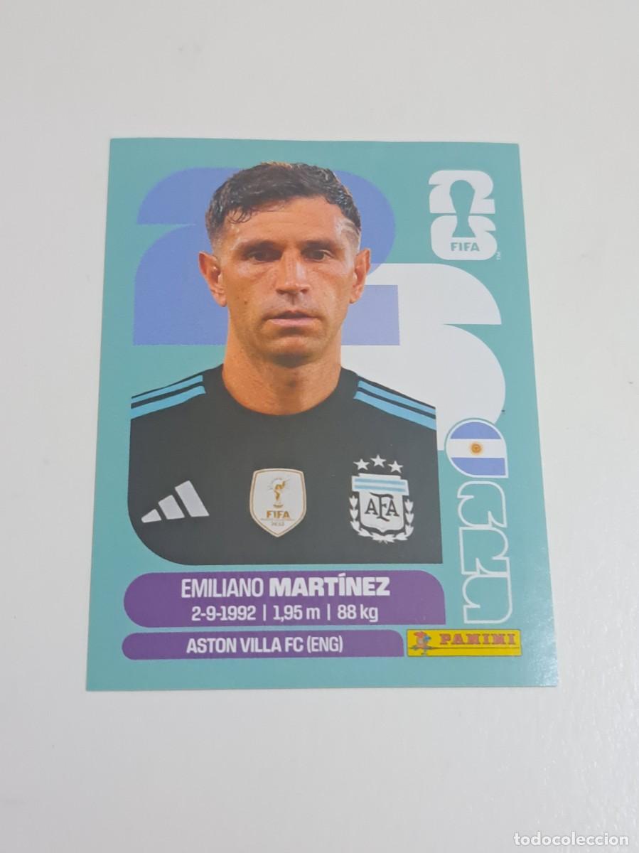 Cromos de f&uacute;tbol: CROMO MUNDIAL 2026 ARG 2 DIBU MARTINEZ ARGENTINA WORLD CUP 2026 PANINI