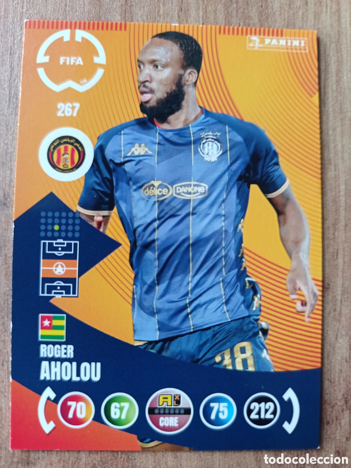 Cartes &agrave; collectionner de Football: 267 Aholou MUNDIAL DE CLUBES ADRENALYN 2025