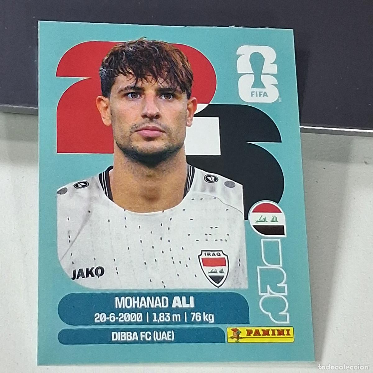 Cromos de f&uacute;tbol: B46 IRQ20 MOHANAD ALI 20 IRAQ IRQ MUNDIAL FIFA WORLD CUP 2026 STICKER PANINI