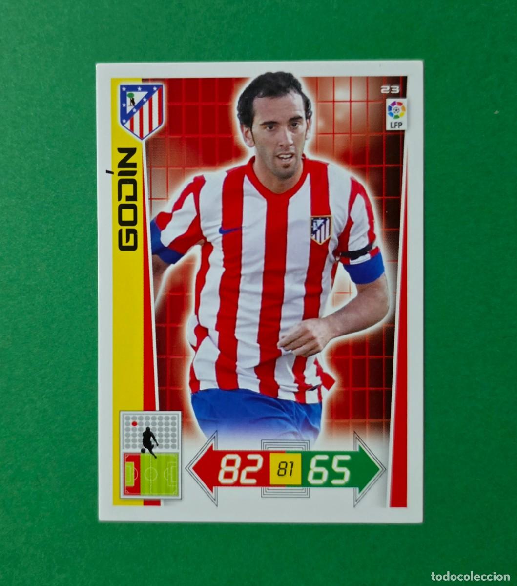 Cromos de f&uacute;tbol: 23 GOD&Iacute;N - ATL&Eacute;TICO MADRID - ADRENALYN XL 2012-13 - 12/13