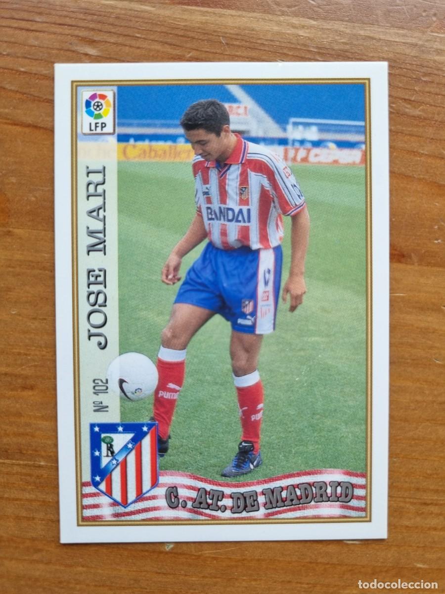 Cartes &agrave; collectionner de Football: 102 JOS&Eacute; MARI (Atl&eacute;tico de Madrid). Las Fichas de la Liga 1997 1998 97 98 (Mundicromo)
