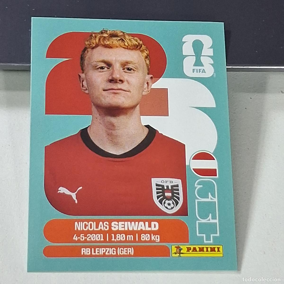 Cartes &agrave; collectionner de Football: B46 AUT 15 AUT15 NICOLAS SEIWALD AUSTRIA AUT MUNDIAL FIFA WORLD CUP 2026 STICKER PANINI