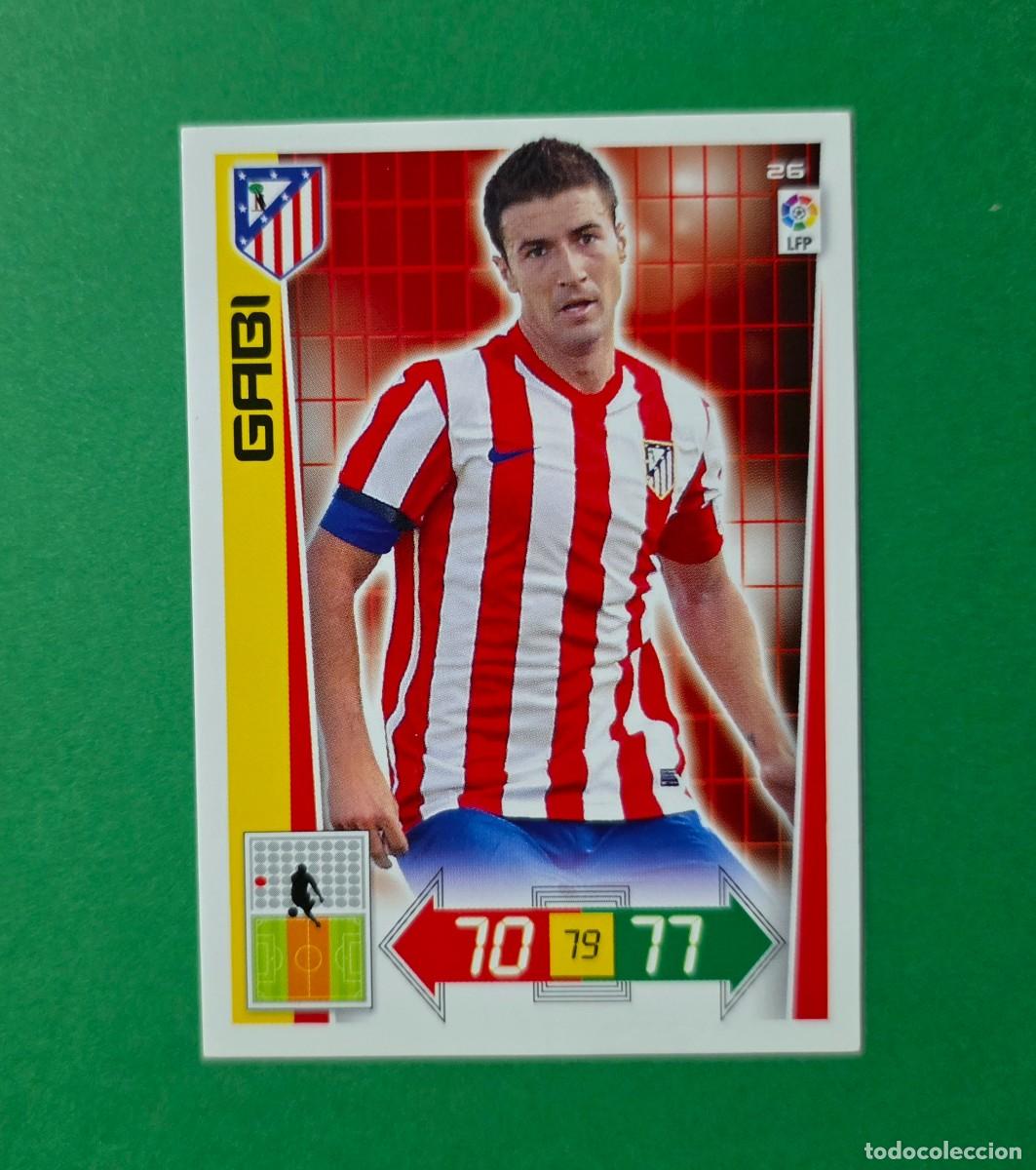 Cartes &agrave; collectionner de Football: 26 GABI - ATL&Eacute;TICO MADRID - ADRENALYN XL 2012-13 - 12/13