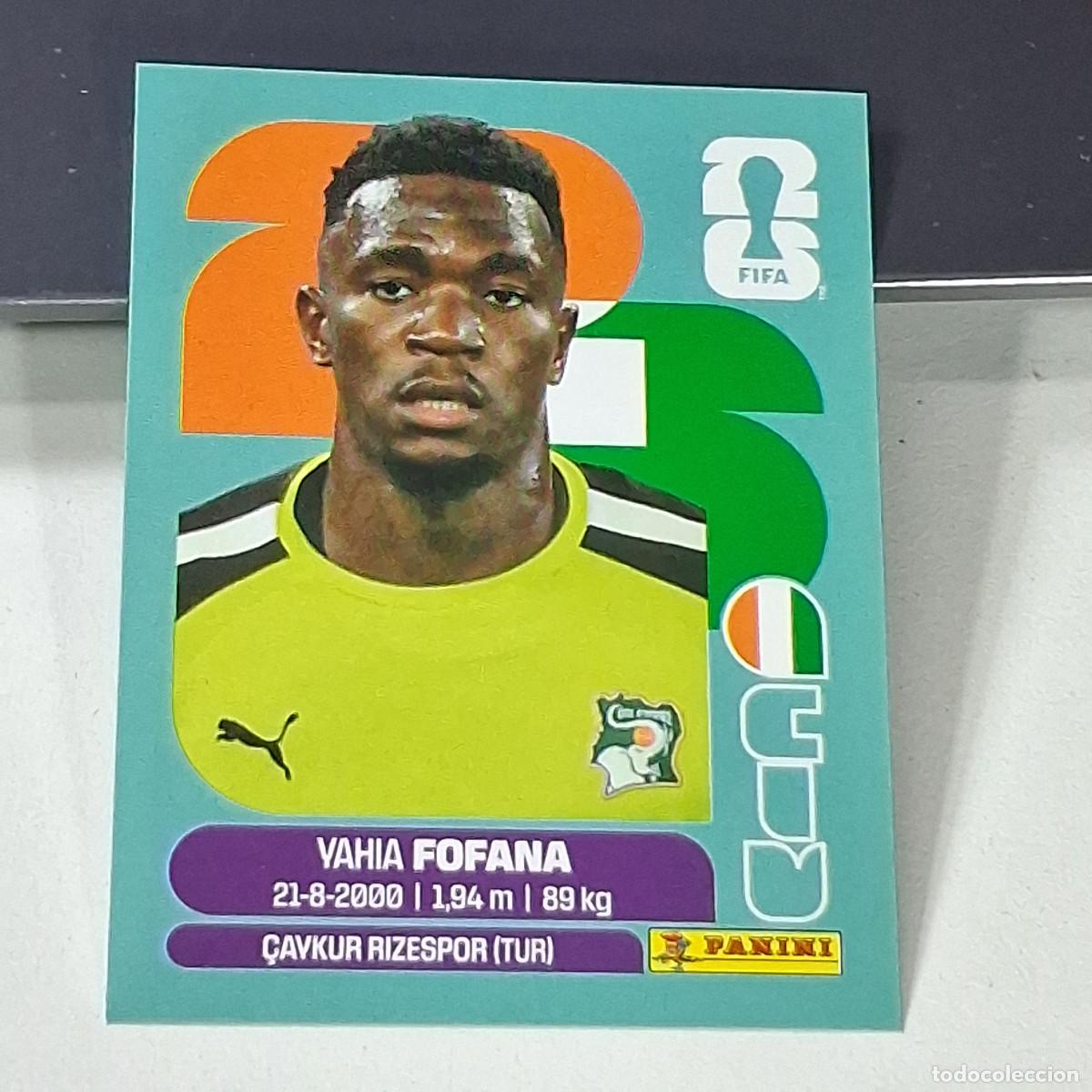 Cartes &agrave; collectionner de Football: B46 CIV2 YAHIA FOFANA 2 COAST CIV COSTA DE MARFIL IVORY MUNDIAL FIFA WORLD CUP 2026 STICKER PANINI