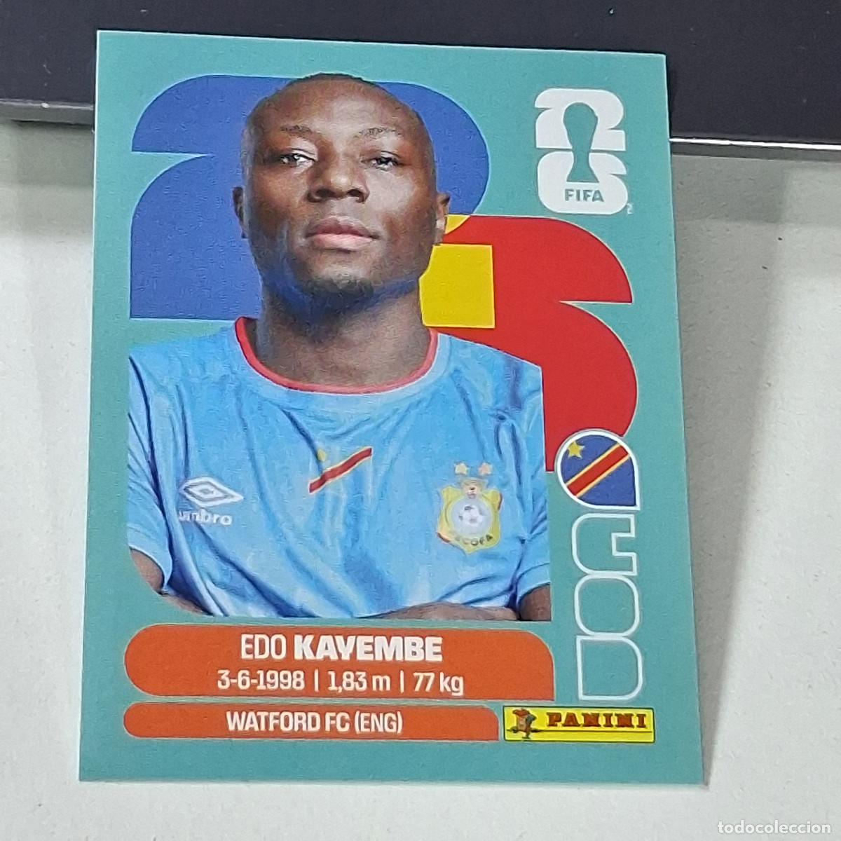 Cartes &agrave; collectionner de Football: B46 COD 10 COD10 EDO KAVEMBE REPUBLICA CONGO MUNDIAL FIFA WORLD CUP 2026 STICKER PANINI