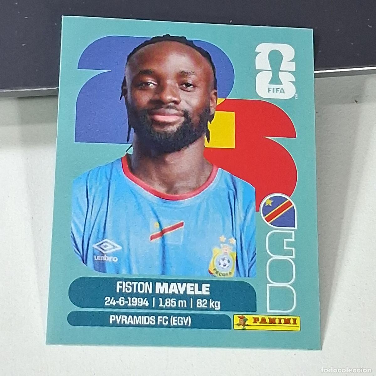 Fu&szlig;ball-Sticker: B46 COD18 FISTON MAYELE 18 CONGO COD MUNDIAL FIFA WORLD CUP 2026 STICKER PANINI