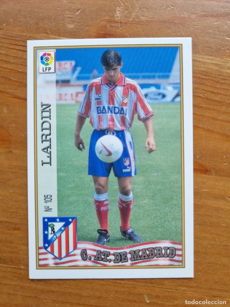Cartes &agrave; collectionner de Football: 105 LARDIN (Atl&eacute;tico de Madrid). Las Fichas de la Liga 1997 1998 97 98 (Mundicromo)