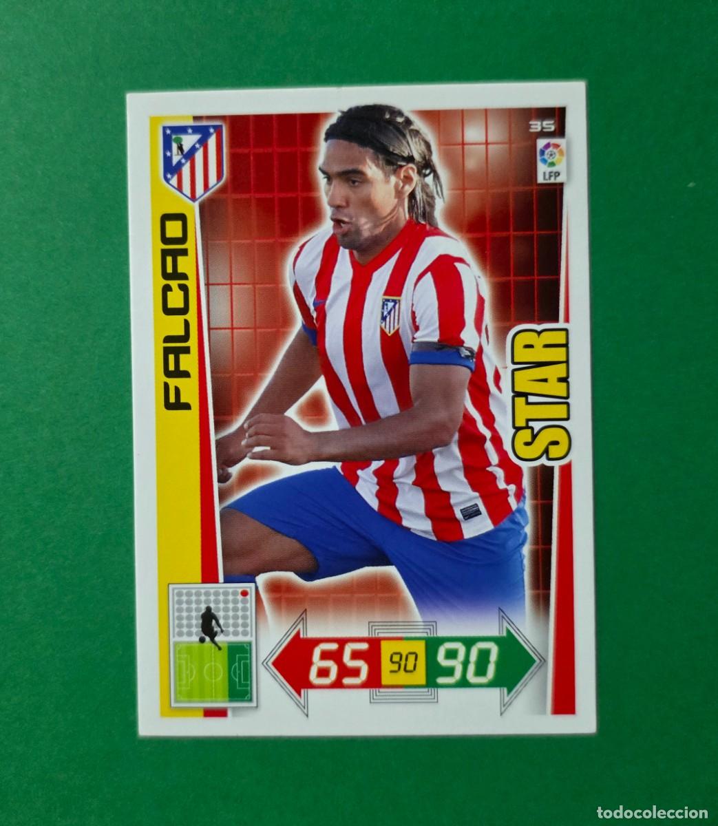 Cartes &agrave; collectionner de Football: 35 FALCAO (STAR) - ATL&Eacute;TICO MADRID - ADRENALYN XL 2012-13 - 12/13