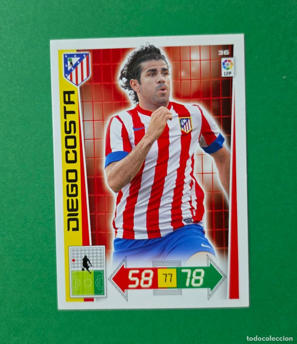 Cartes &agrave; collectionner de Football: 36 DIEGO COSTA - ATL&Eacute;TICO MADRID - ADRENALYN XL 2012-13 - 12/13