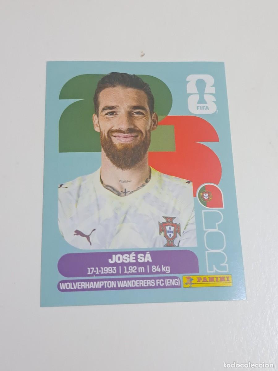 Cromos de f&uacute;tbol: CROMO MUNDIAL 2026 POR 3 JOSE SA PORTUGAL WORLD CUP 2026 PANINI