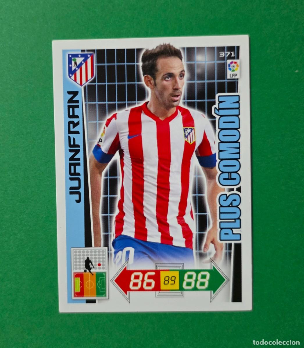 Cromos de f&uacute;tbol: 371 JUANFRAN (PLUS COMOD&Iacute;N) - ATL&Eacute;TICO MADRID - ADRENALYN XL 2012-13 - 12/13
