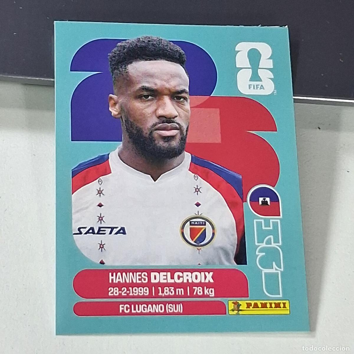 Cromos de f&uacute;tbol: B46 HAI 9 HAI9 HANNES DELCROIX HAITI HAI MUNDIAL FIFA WORLD CUP 2026 STICKER PANINI