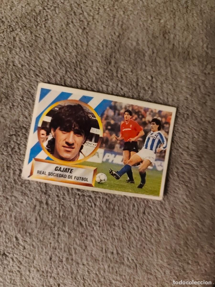 Cromos de f&uacute;tbol: EDICIONES ESTE 88 89 5 GAJATE REAL SOCIEDAD 1988 1989 LIGA NUNCA PEGADO AAR