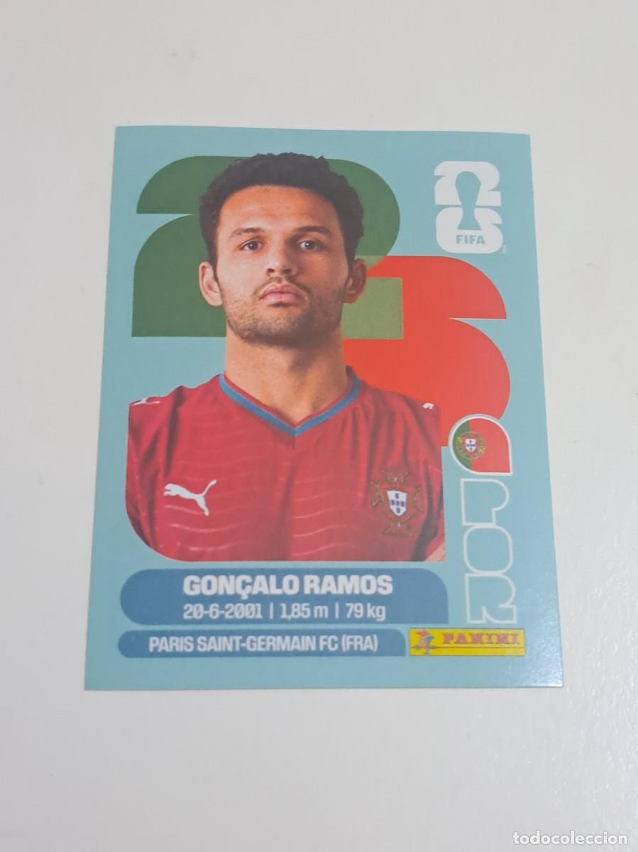 Cromos de f&uacute;tbol: CROMO MUNDIAL 2026 POR 18 GON&Ccedil;ALO RAMOS PORTUGAL WORLD CUP 2026 PANINI