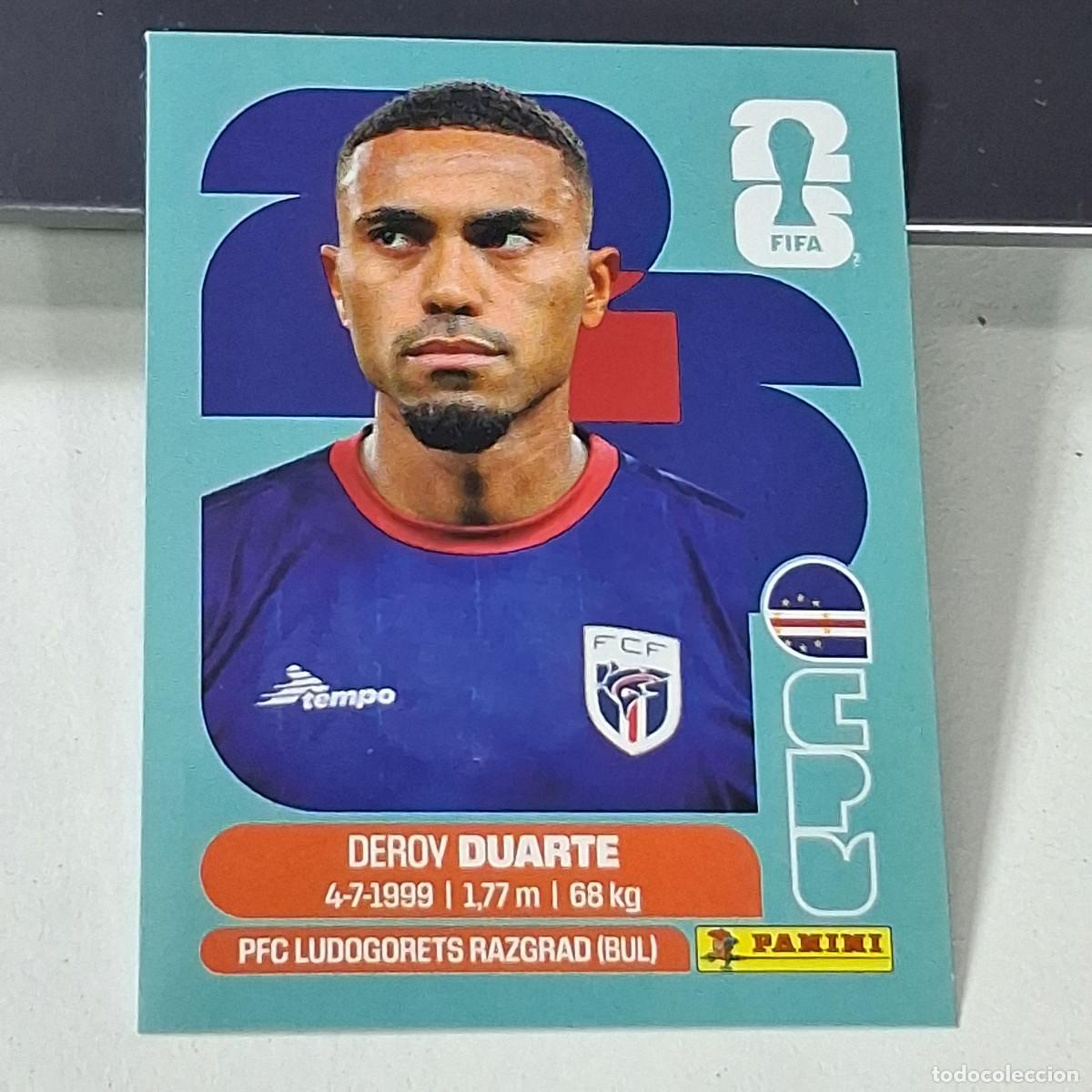Cromos de f&uacute;tbol: B46 CPV 14 CPV14 DEROY DUARTE CABO VERDE CAPE MUNDIAL FIFA WORLD CUP 2026 STICKER PANINI