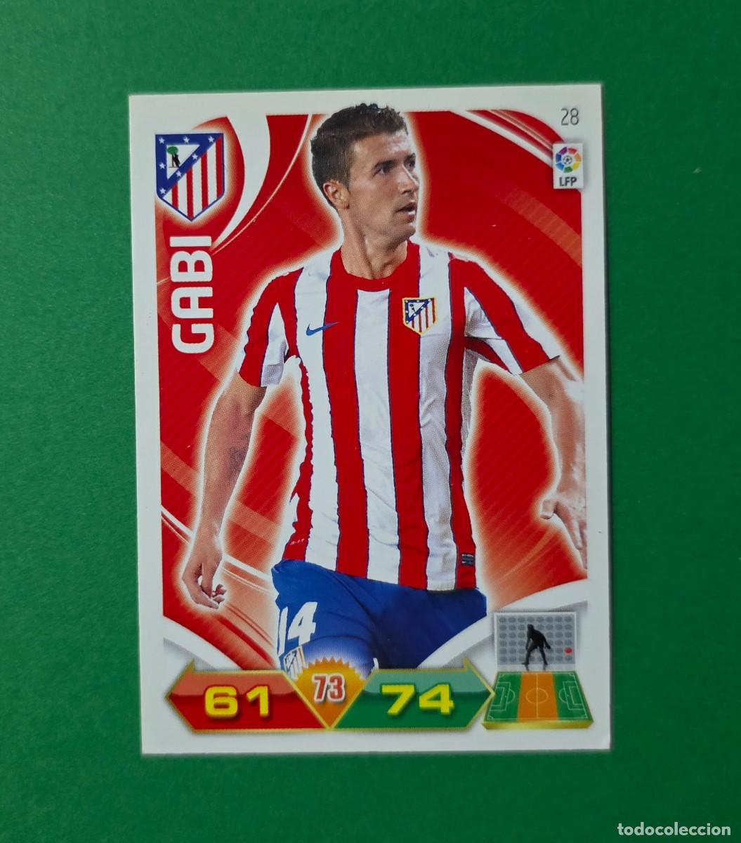 Cromos de f&uacute;tbol: 28 GABI - ATL&Eacute;TICO MADRID - ADRENALYN XL 2011-12 - 11/12