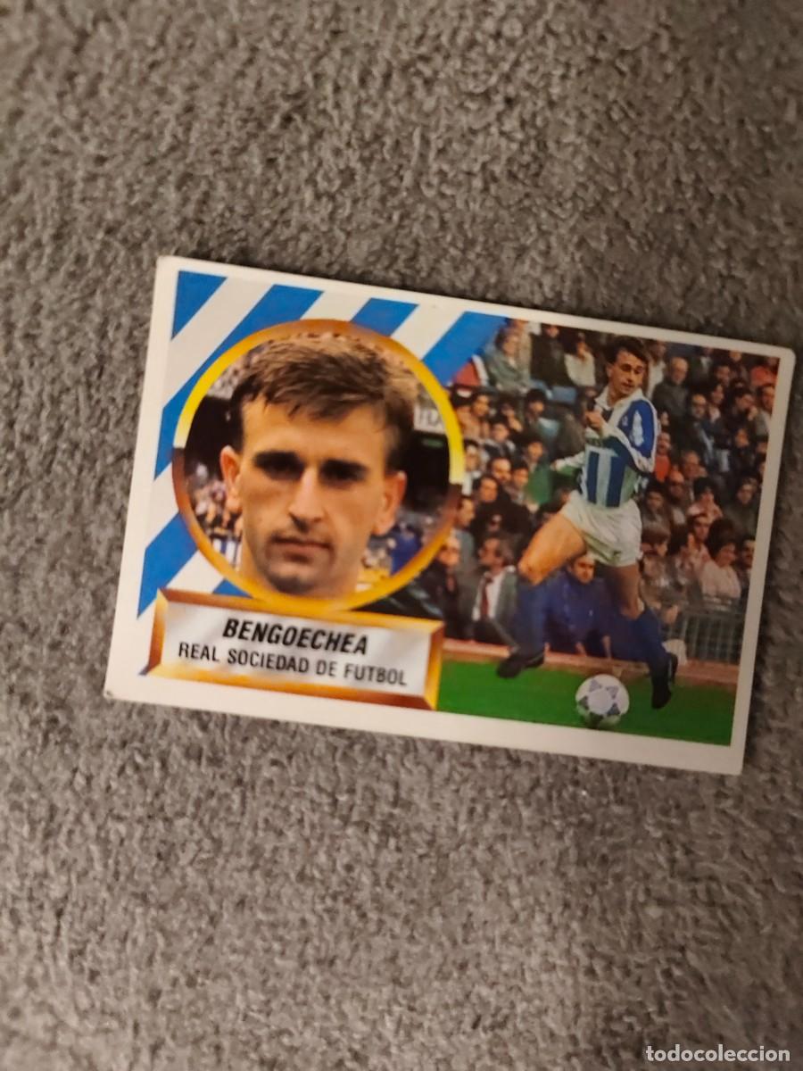 Cromos de f&uacute;tbol: EDICIONES ESTE 88 89 9 A BENGOECHEA REAL SOCIEDAD 1988 1989 LIGA NUNCA PEGADO AAR
