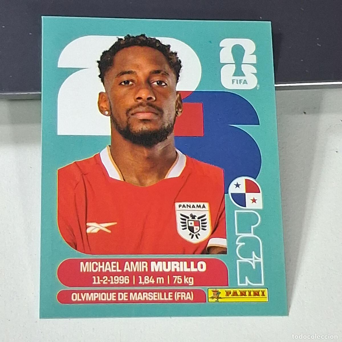 Cromos de f&uacute;tbol: B46 PAN6 MICHAEL AMIR MURILLO 6 PANAM&Aacute; PAN MUNDIAL FIFA WORLD CUP 2026 STICKER PANINI
