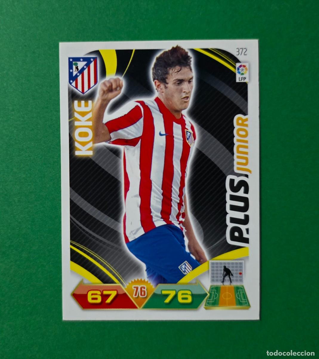 Cromos de f&uacute;tbol: 372 KOKE (PLUS JUNIOR) - ATL&Eacute;TICO MADRID - ADRENALYN XL 2011-12 - 11/12